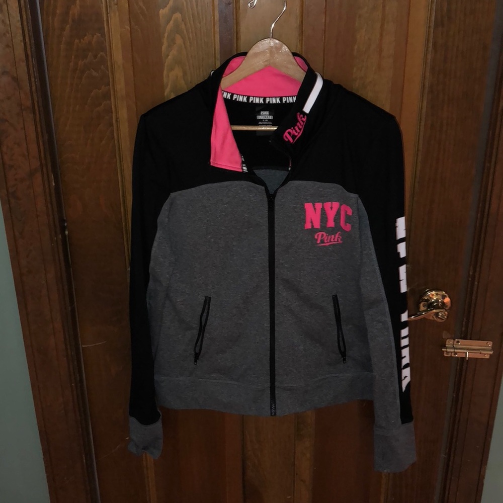 NYC Victoria Secret Zip Up !